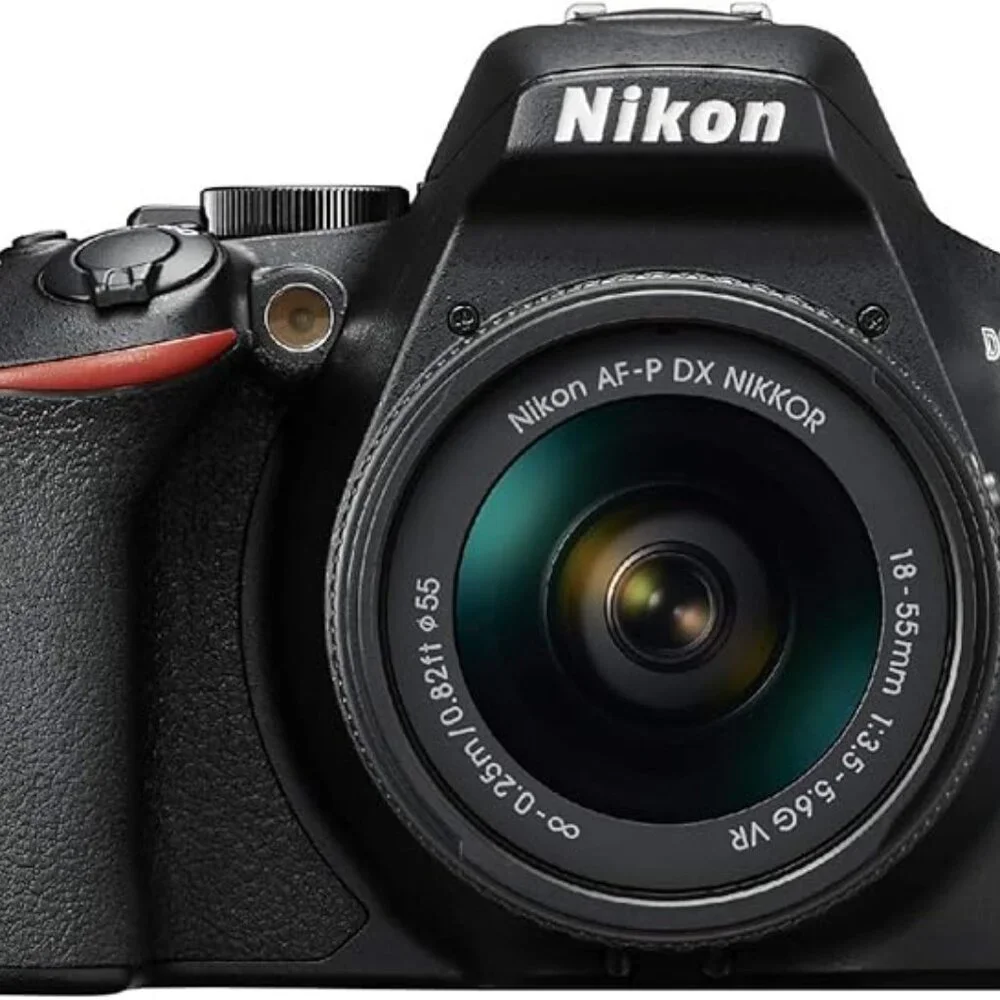 Nikon D3500 W/ AF-P DX NIKKOR 18-55mm f/3.5-5.6G VR Black (Camera)